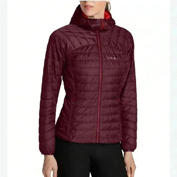 [S]EddieBauer Pertex Quantum First Ascent  Reversible Hooded puffer Jacket - Picture 1 of 7